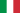 Logo représentant le drapeaux du pays Italie